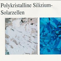Polykristalline Silizium-Solarzellen